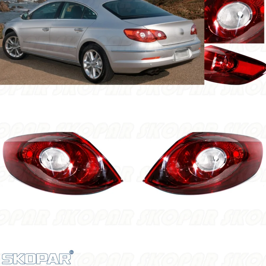 

Задний фонарь без лампочек для VW Passat CC 2009 2010 2011 2012, внешний боковой задний стоп-сигнал, автомобильные аксессуары 3C8945095G 3C8945096G