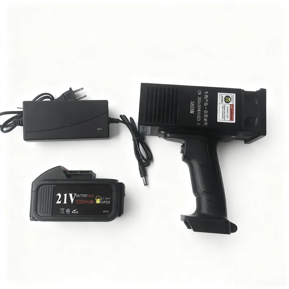 Auto X new car paint curing lamp, car sheet metal wireless curing lamp, spray painting portable charging UV lamp