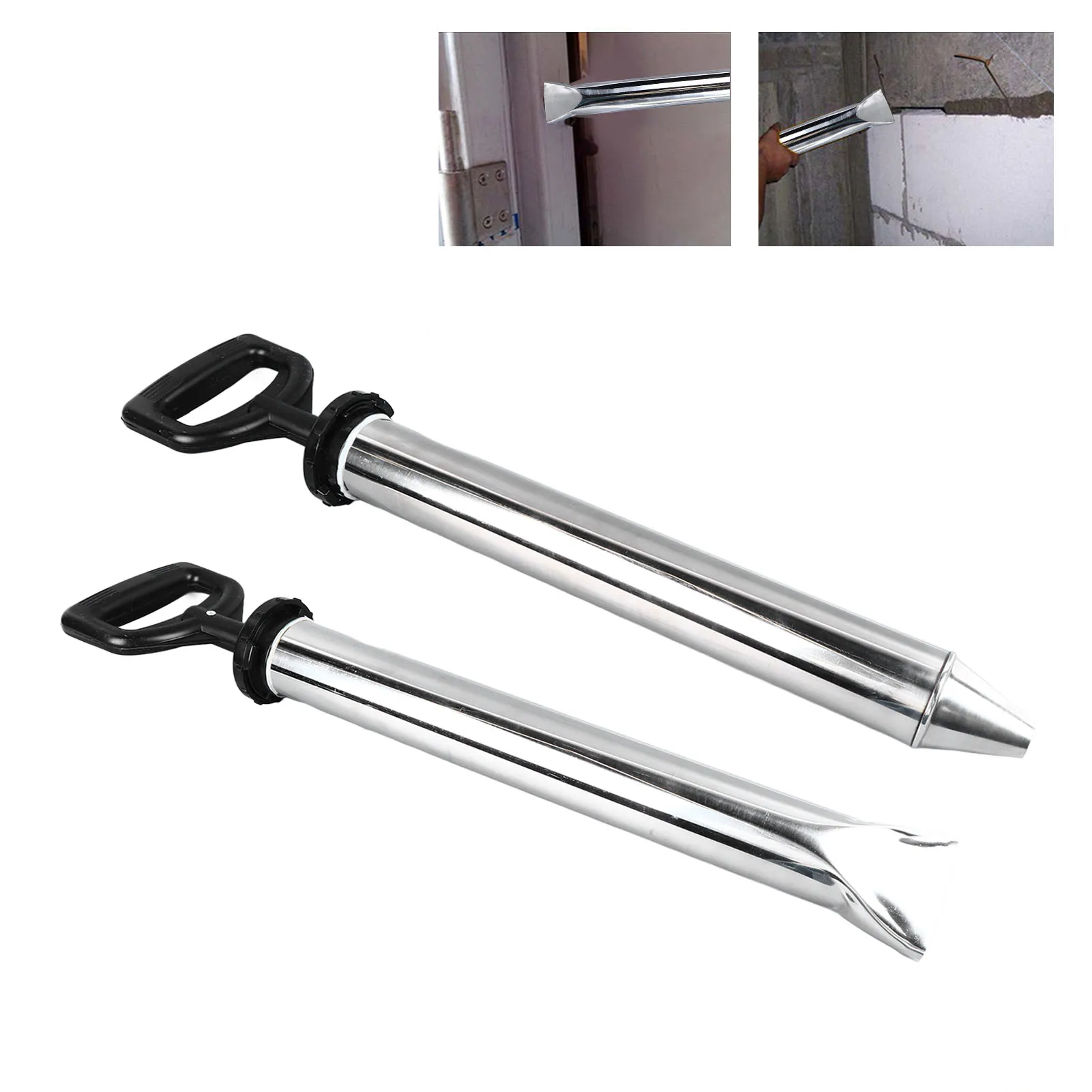 

Пистолет для затирки швов, утолщенный, из нержавеющей стали, портативный, для укладки плитки, для строительных работ