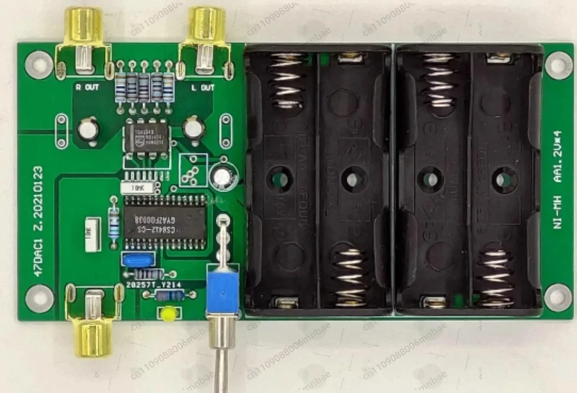 HIFI Battery Enhanced Version Tda1543 Decoder Dac