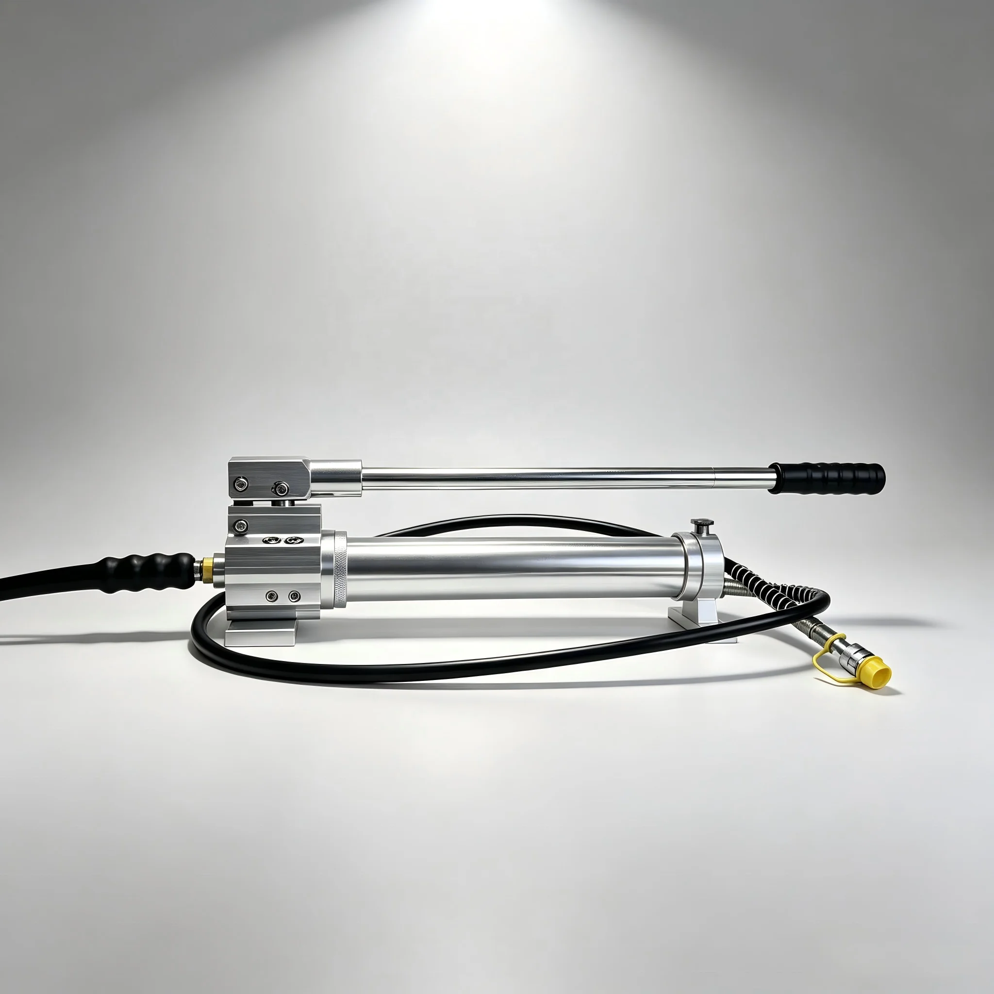 CE Verified 700bar Working Pressure AP700 Double Stage Aluminum Manual Hydraulic Hand Pump