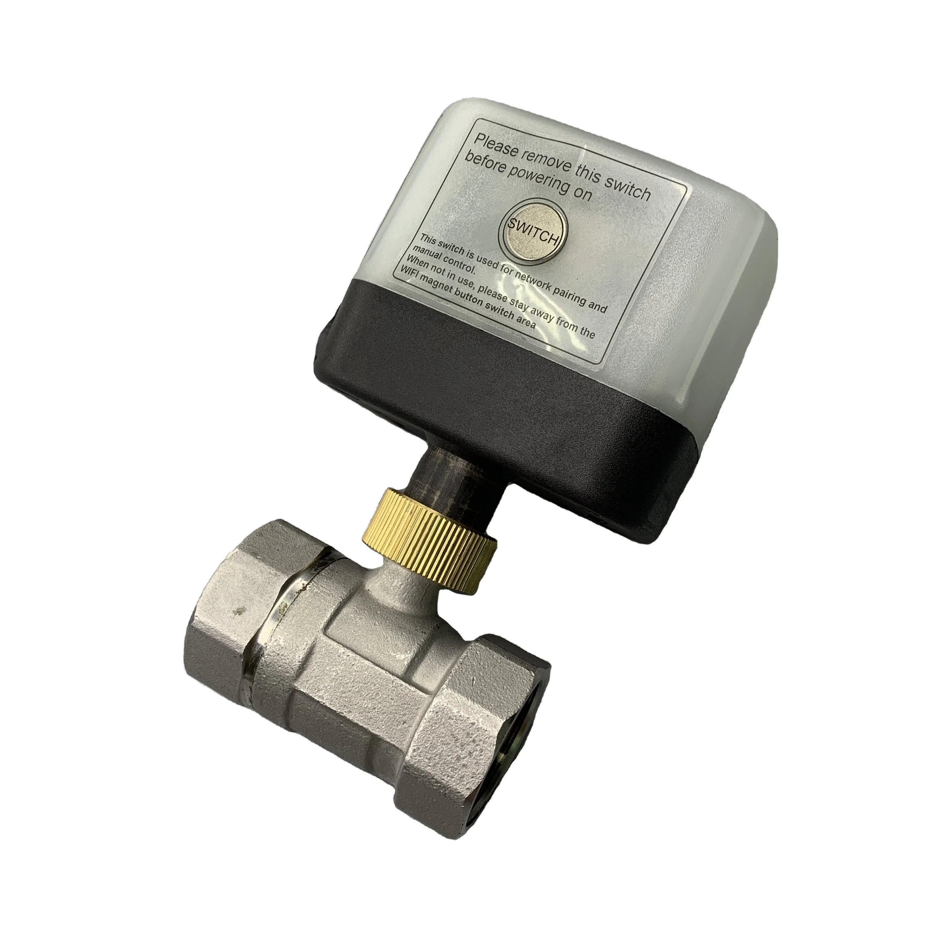 WiFi Intelligent Wireless Controller Customizable OEM Brass Ball Valves with Timing Opening/Closing Water Timer Function