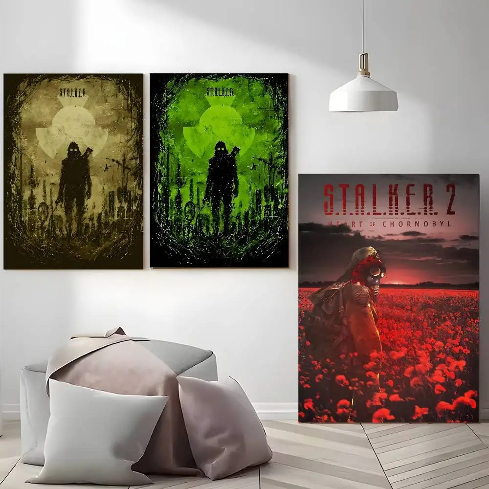 ملصقات STALKER 2 Heart of C-Chornoby ذاتية اللصق مناسبة لأي سطح جدار مقاوم للماء والرطوبة #3