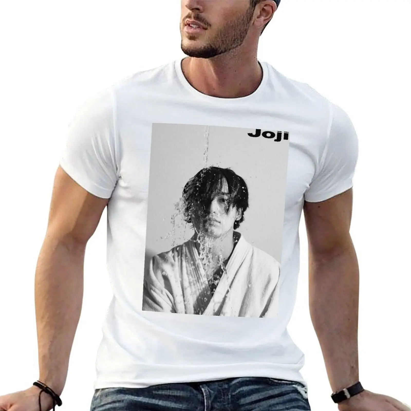 

Футболка JOJI, мужские футболки, хлопковая футболка, мужская футболка из 100% хлопка, роскошная брендовая хлопковая футболка, комплект футболок