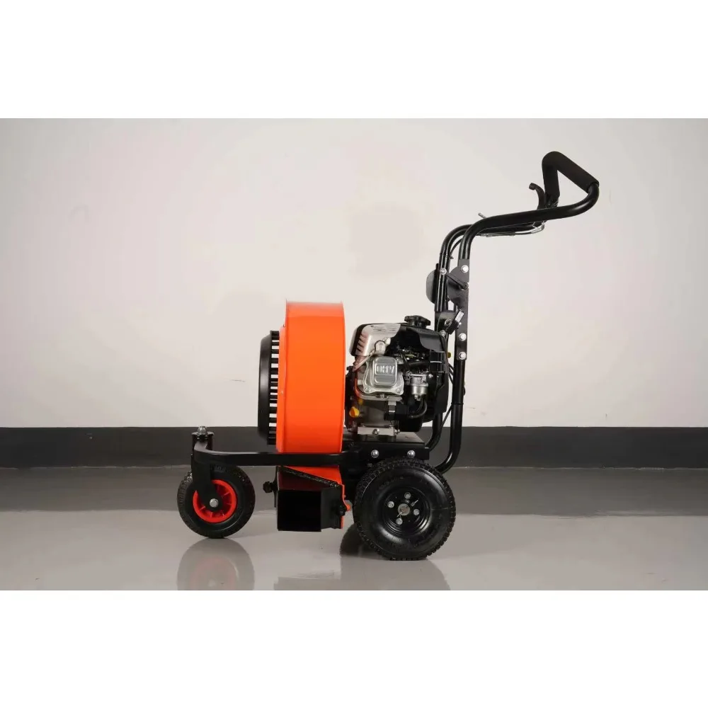 Powerful Walk-Behind Leaf Blower, Machine with Wheels for Efficient Leaf Collection and Site Cleaning