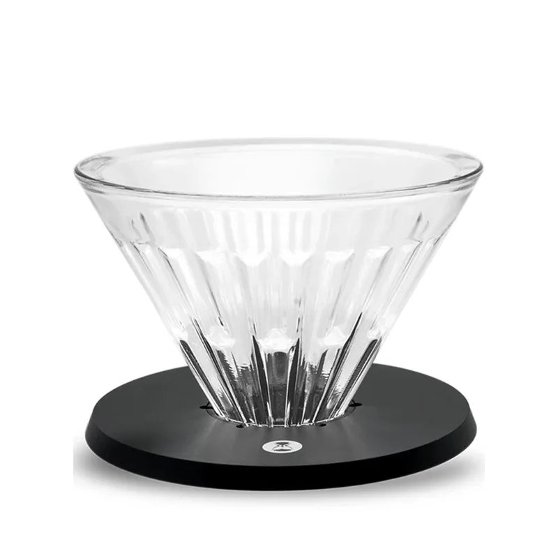 

Crystal Ice Pupil Drip Filtering Cup Thickened Optical Glass Pour-over Coffee Filter Household Coffee Pot