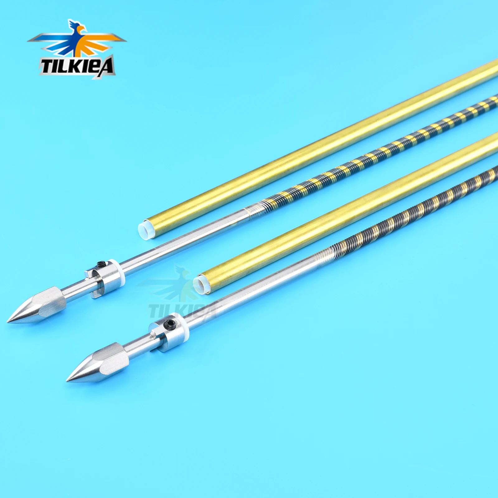 6.35 مللي متر 1/4 ''فليكس كابل الدعامة رمح إجمالي L700mm + أنبوب نحاسي + أنبوب بلاستيكي + محرك الكلب + الدعامة الجوز + طوقا/مجموعة ل RC قارب الغاز