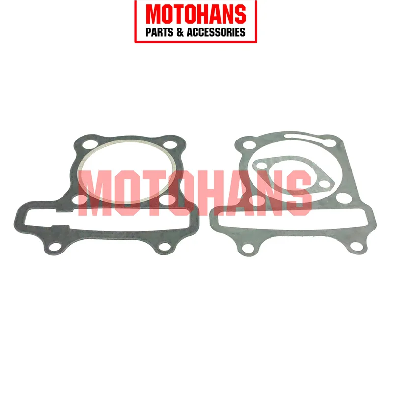 HM15120359 5 SETS GY6 150CC 57.4MM BORE CYLINDER AND HEAD GASKET FOR 157QMJ ENGINE 4T CHINESE SCOOTERS ATV QUAD