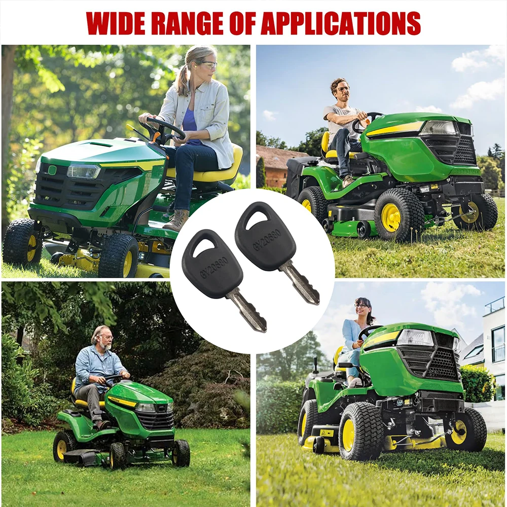 

Ключи зажигания Gx24332 Gy20680 для совместимых с газонокосителями John Deere D100 D105 D110 D120 D130 D140 D150 D155 D160 D170