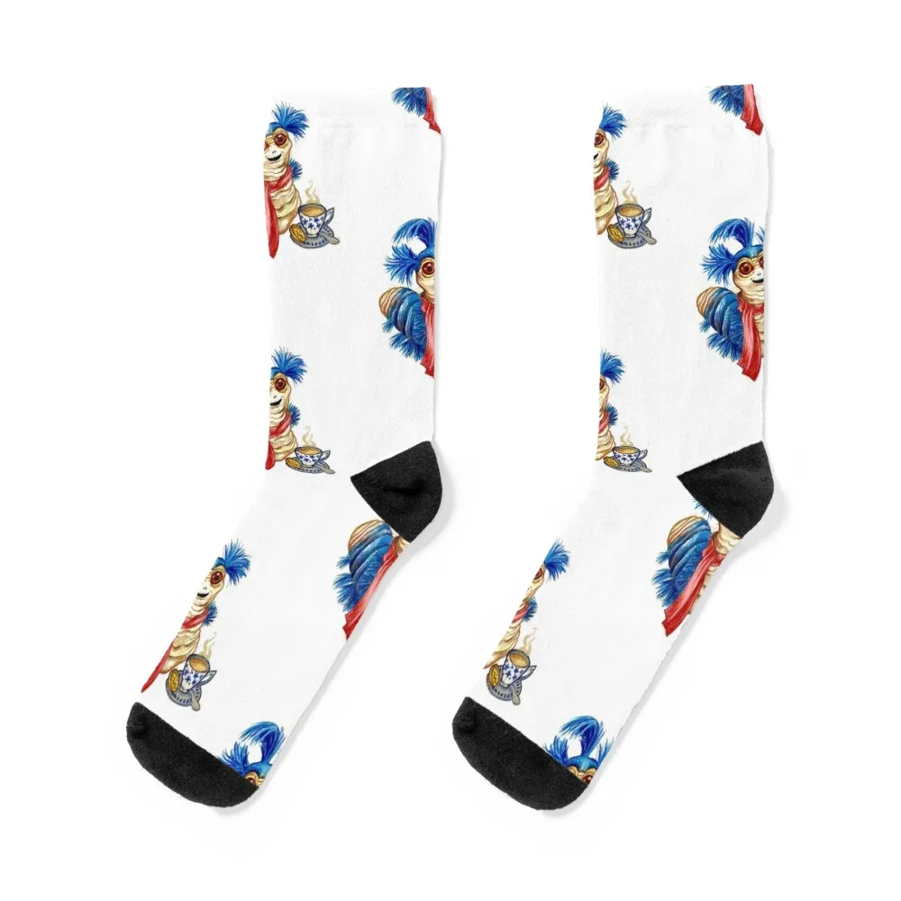 Labyrinth Worm Socks professional running kids summer Stockings man Luxury Woman Socks Men's