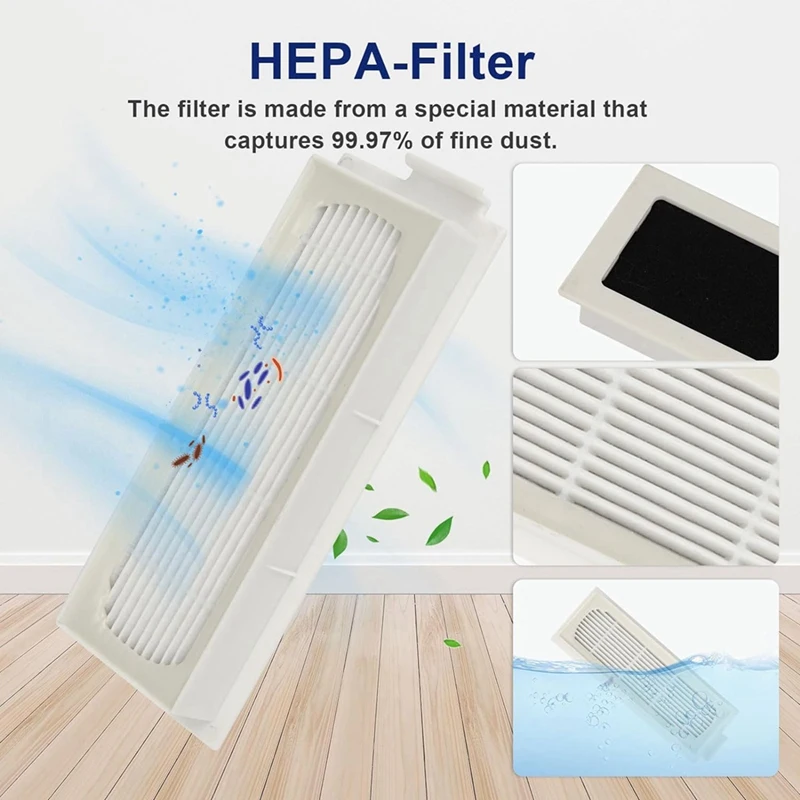 Per ECOVACS DEEBOT T20 Omni Robot aspirapolvere parti di ricambio spazzola laterale principale filtro Hepa Mop pad sacchetti per la polvere