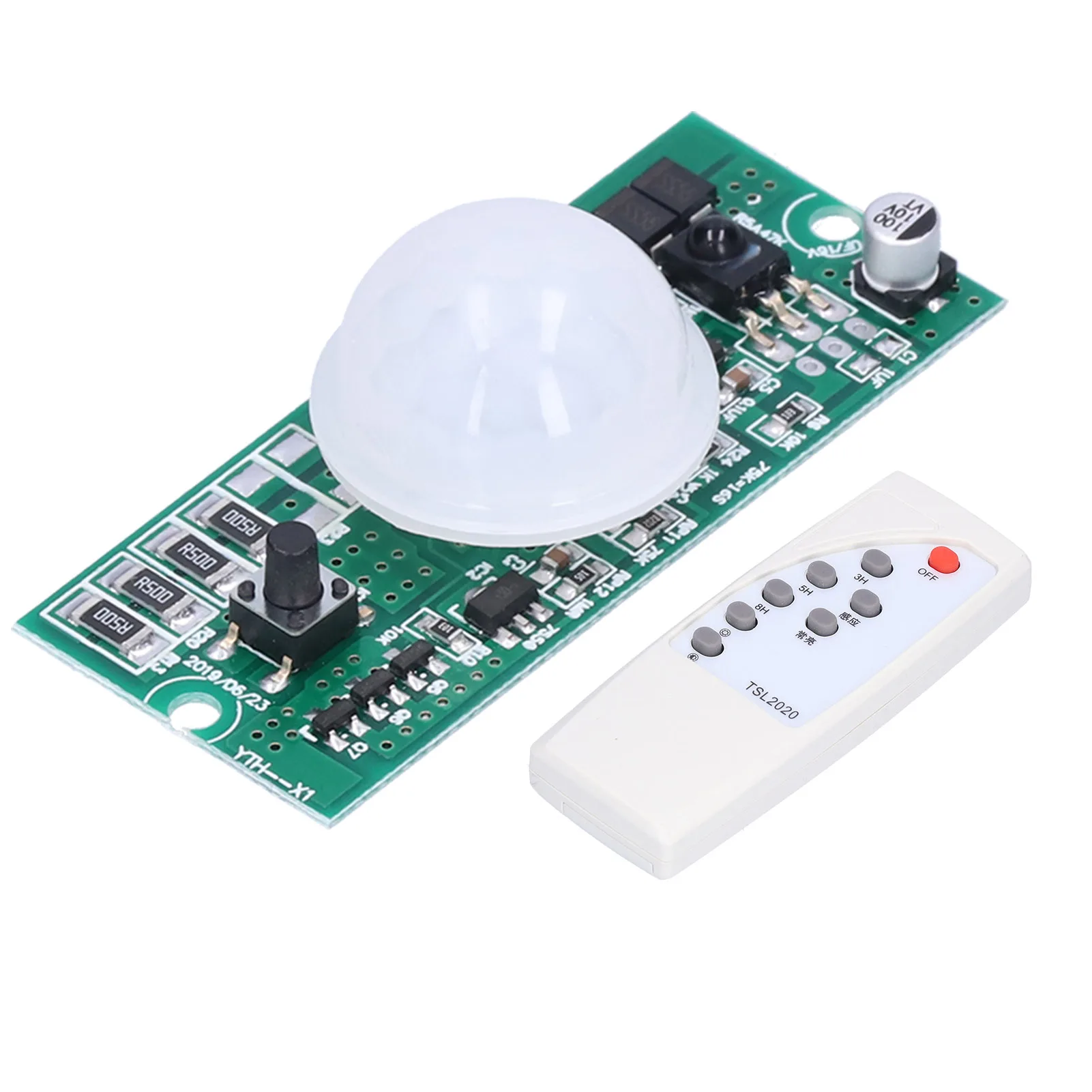 ZK40 Remote Control Solar Circuit Board Human Body Induction 3.2V/3.7V Street Lamp Controller Module