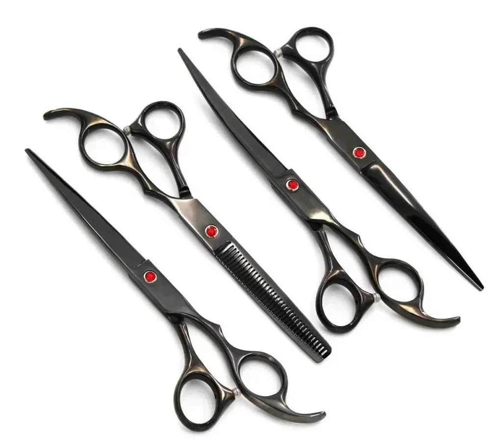 

Grooming Pet Bone Set Scissors Dog Inch 7 Professional Fish Beauty Curved