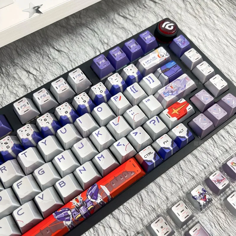 Five sided thermal sublimation compatible mechanical keyboard