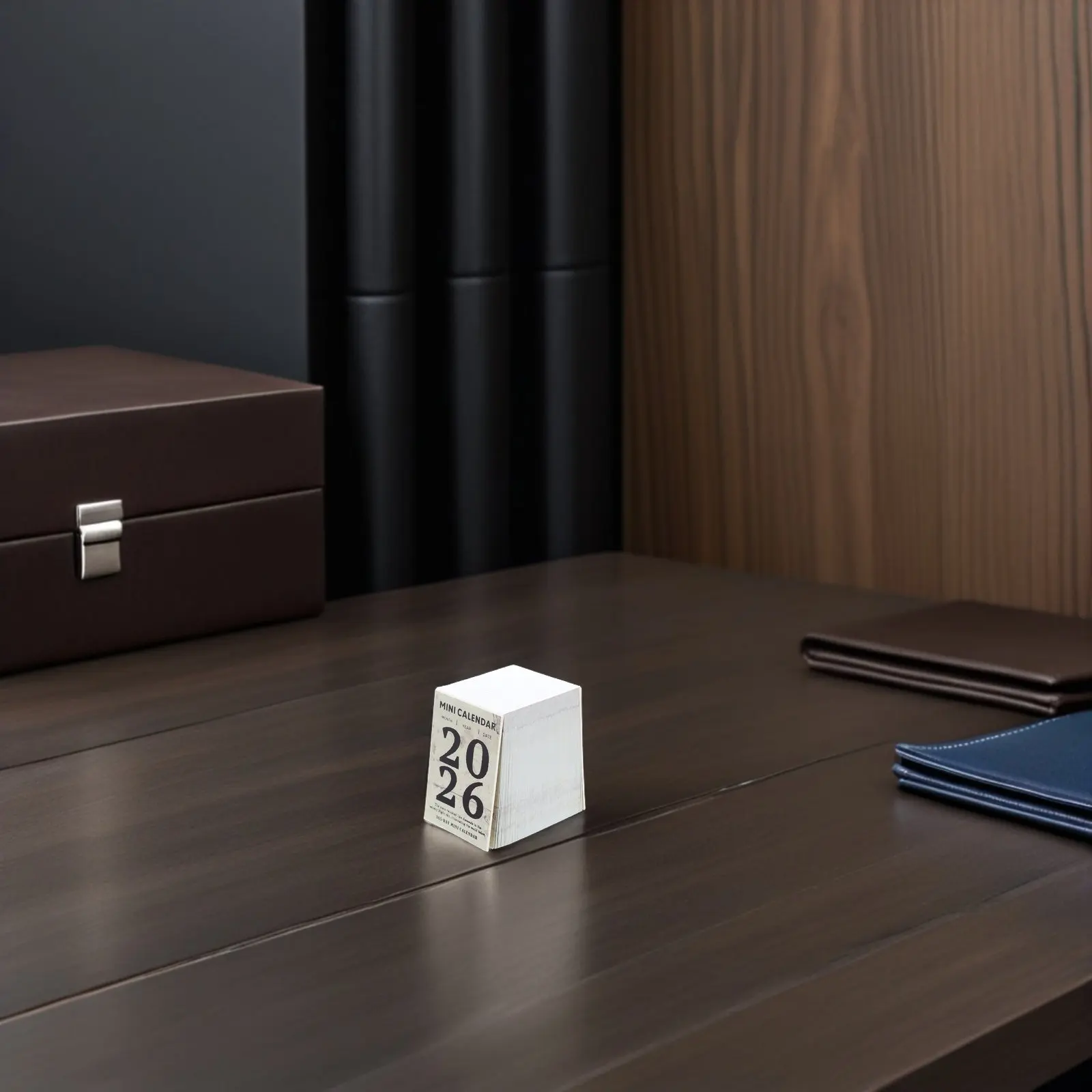 

Настольный мини-календарь-ежедневник 2026 в стиле ретро, минималистичный, компактный, для женщин и мужчин, для ведения дневника