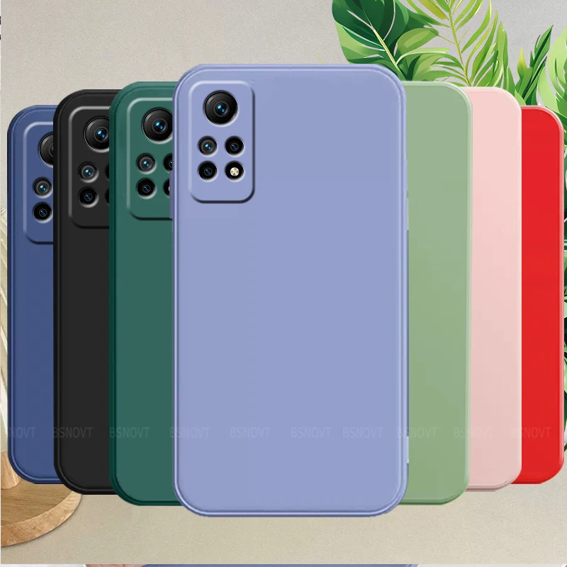 For Redmi Note 12 Pro 4G Case Cover Xiaomi Redmi Note 12 Pro 4G Capas Back Liquid Silicone Original Fundas Redmi Note 12 Pro 4G