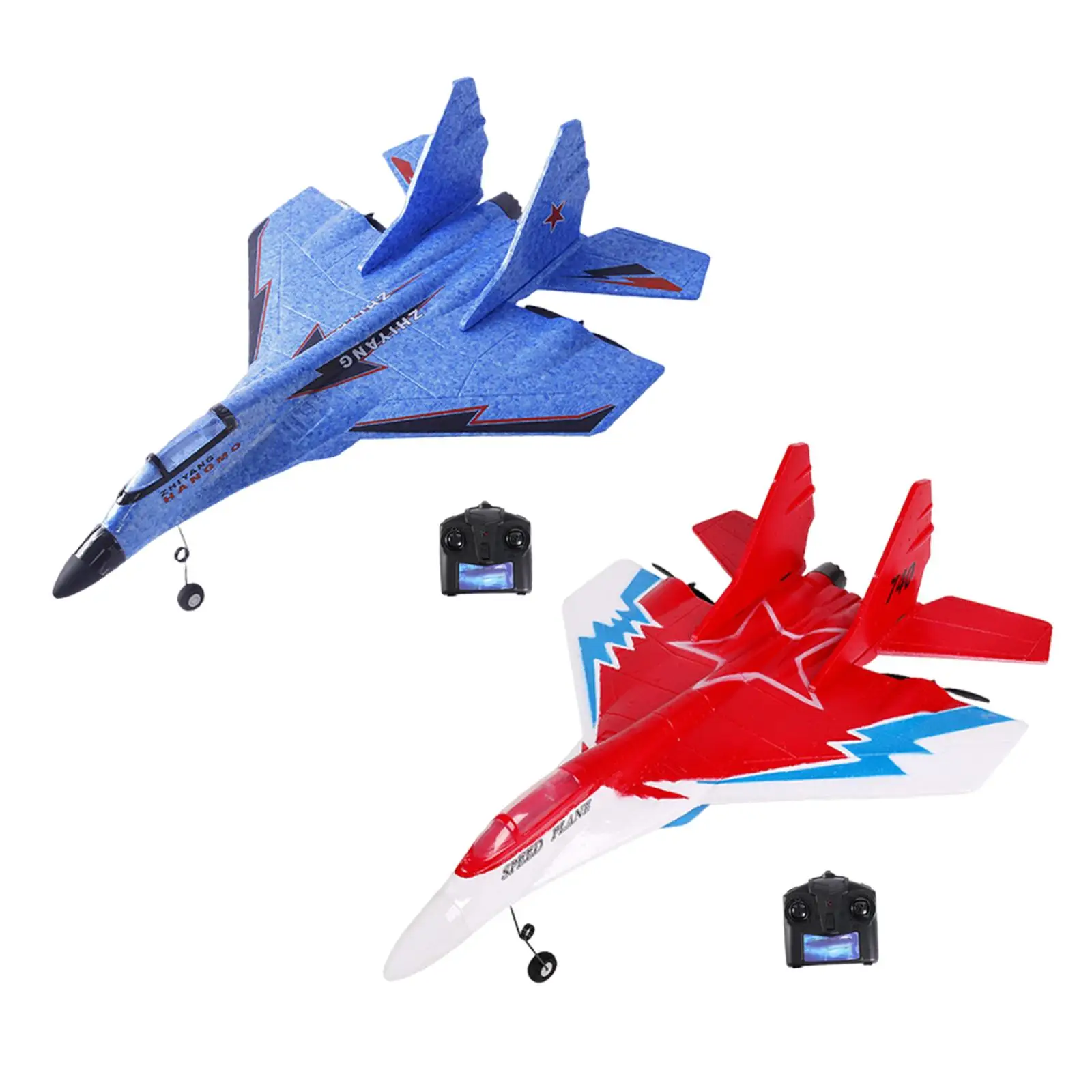 

RC Plane Toy Anti Collision Remote Control Aircraft Model Fixed Wing Aircraft Boy Gift Age 8-12 Ready to Fly for Kids and Adults