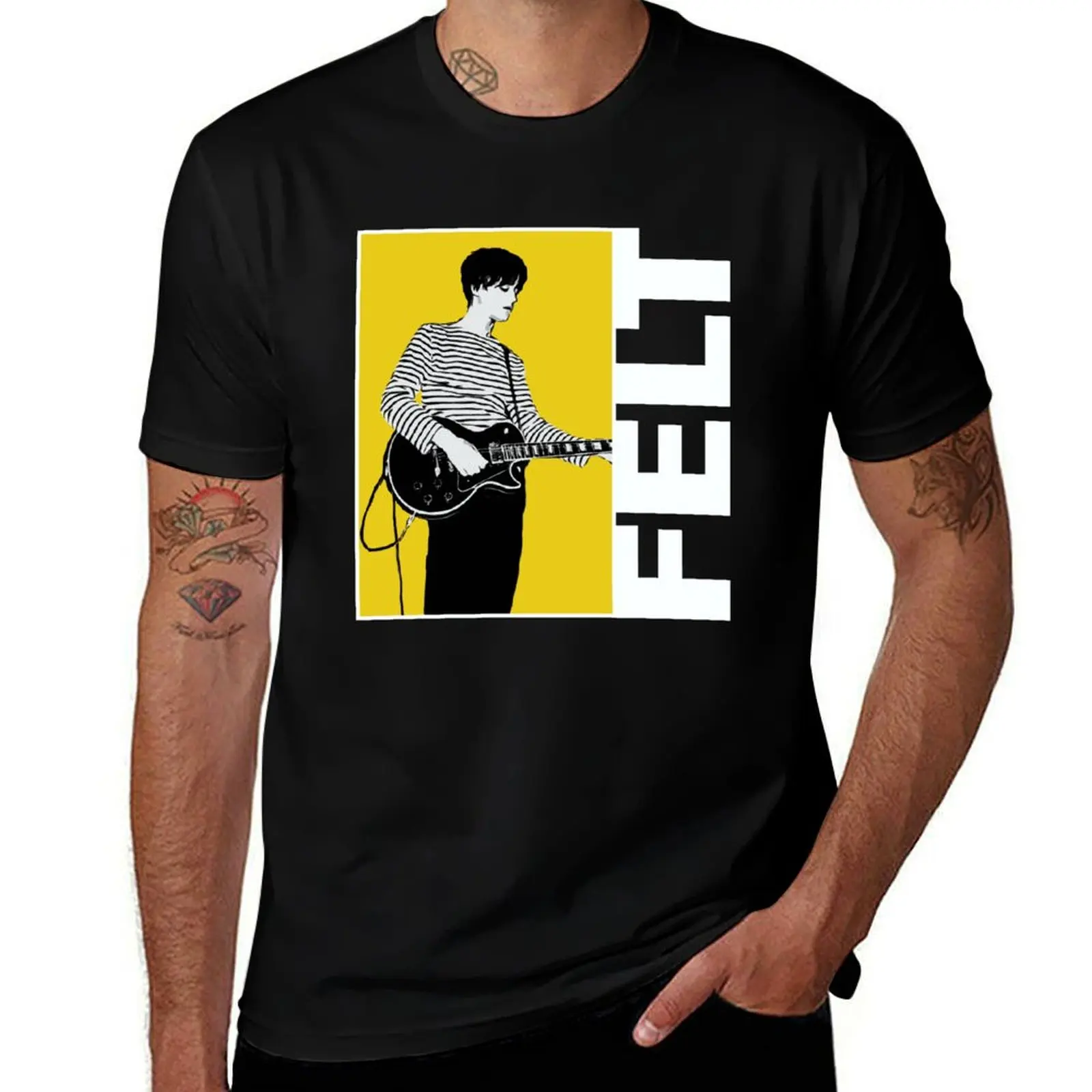 

FELT IN YELLOW T-Shirt man t shirts graphic t shirts for man cotton soft man t shirts high quality luxury brand T-Shirt
