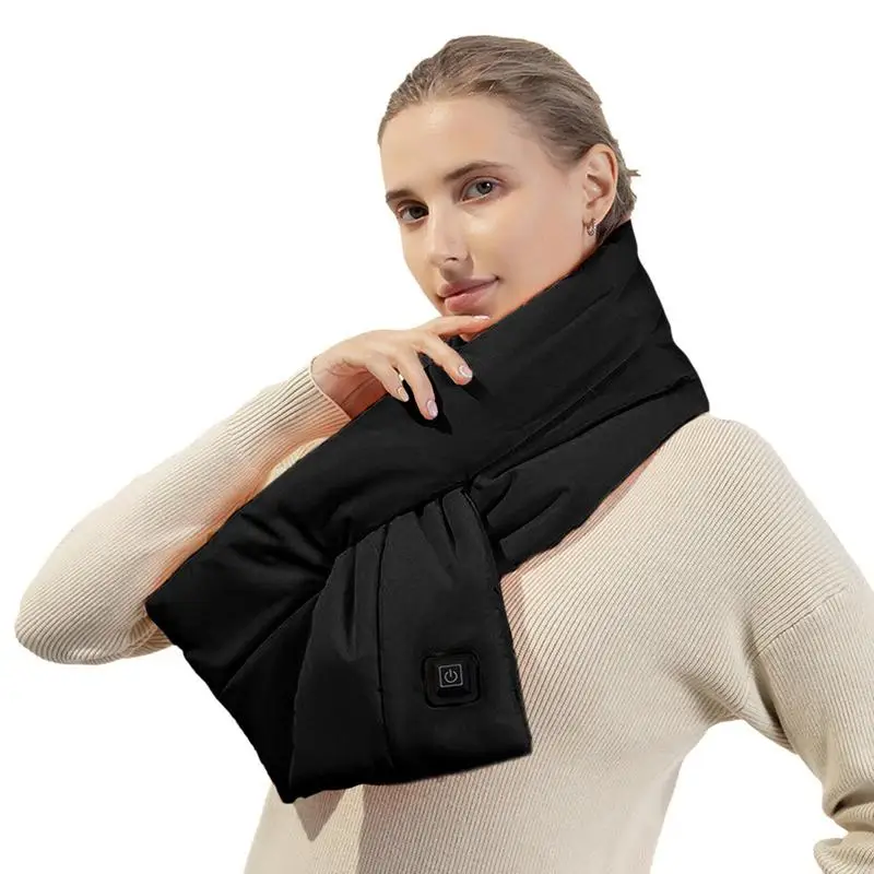 Outdoor Warm Electric Heating Scarf Heating Pads Three Gear Regulation USB Heater Heating Thermal Shawl Neck Brace Warm