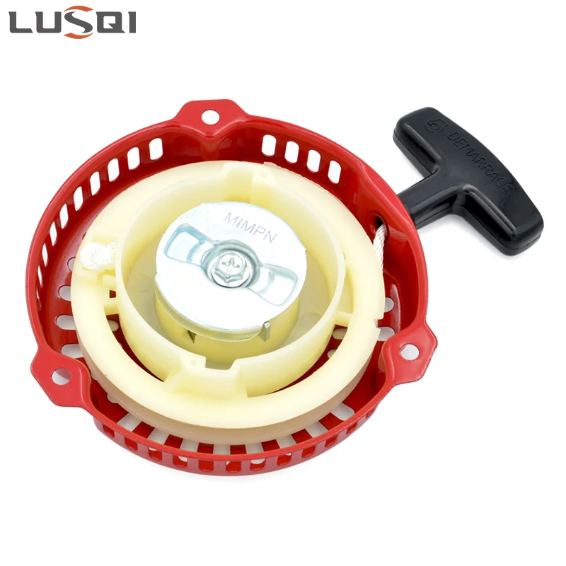 LUSQI Recoil Starter 3 Blot Gasoline Water Pump Generator Engine Parts For Honda 152F GX100 G100 2.5HP 1KW 1.5KW