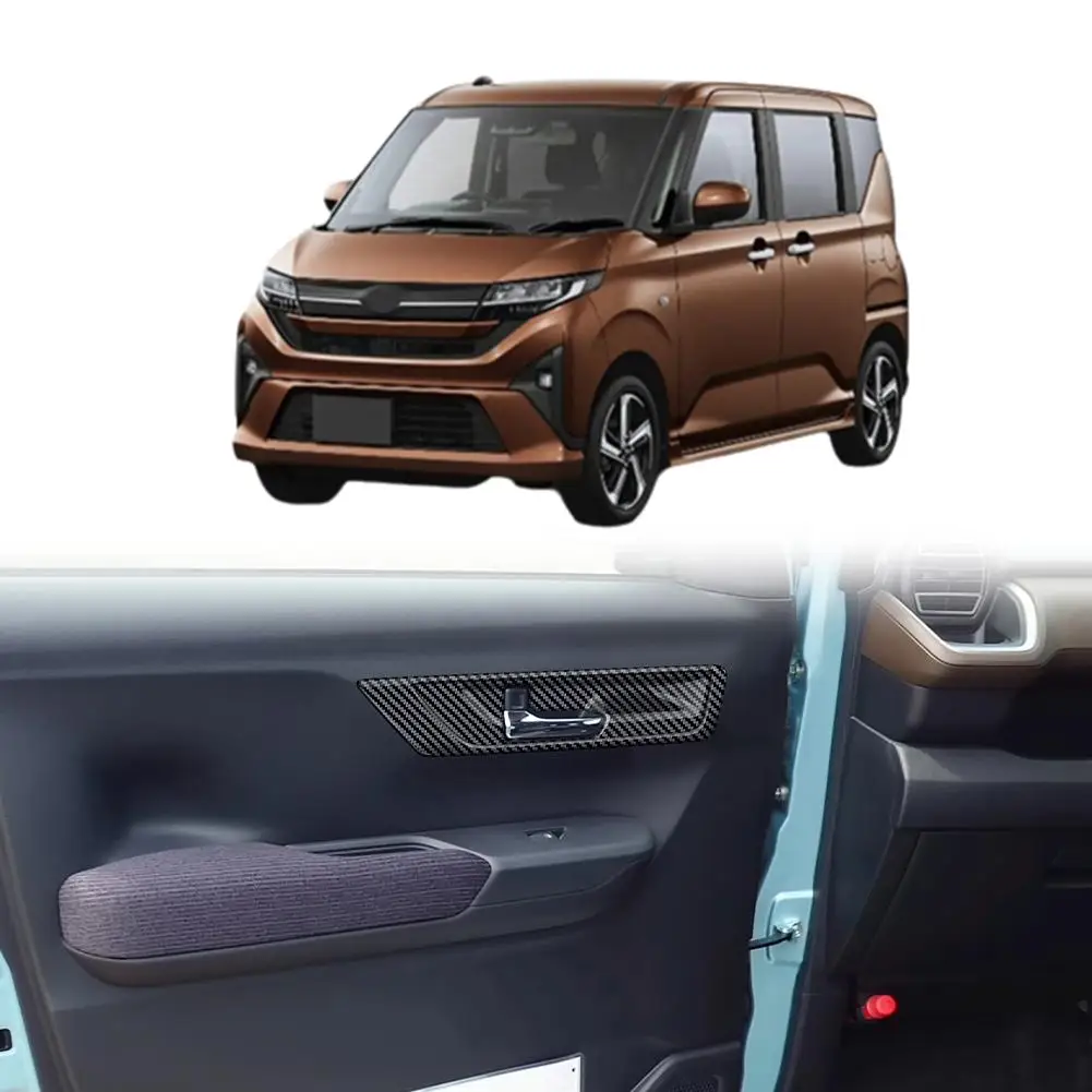 

Пара углеродных волокон, подходящих для 25 моделей Daihatsu MOVE, внутренняя модификация рамы ручки передней двери P0S4