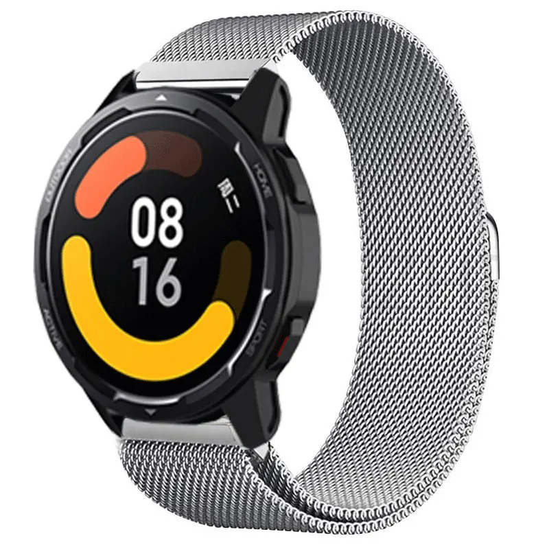 

Magnetic Loop Bracelet For Xiaomi Mi Watch S1 Active/Color 2 Strap Replacement Metal Wristband Watch S1/PRO/Active Watchband