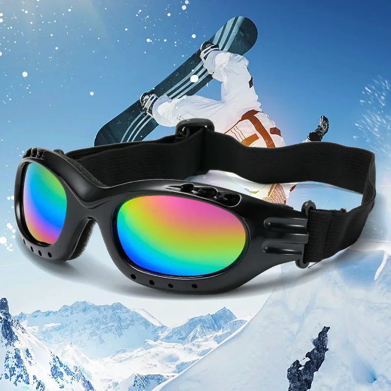 Cycling Glasses Windproof Outdoor Sport Eyewear Motocross Sunglasses Snowboard Goggles Ski Googles Uv400 for Men Women