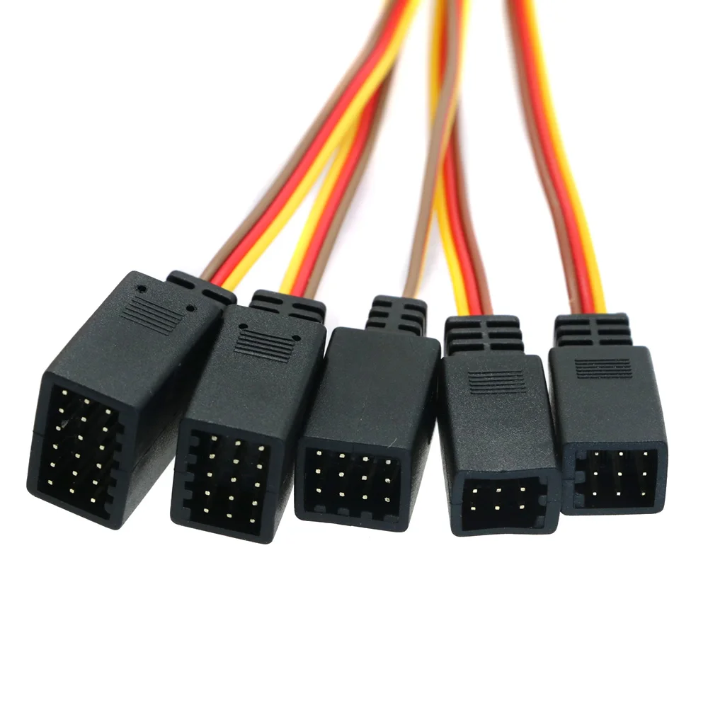 350mm Y Type Extended Line Extension Lead Wire Cable For Futaba Jr Y Harness Servo Lead Extension For Rc Car/ship/helicopter - view 6