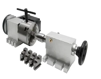 HLTNC K12-100 4-Jaw Independent Chuck For 3:1 4:1 6:1 Indexing Head 57mm 86mm Stepper Motor CNC Milling Drilling Machine