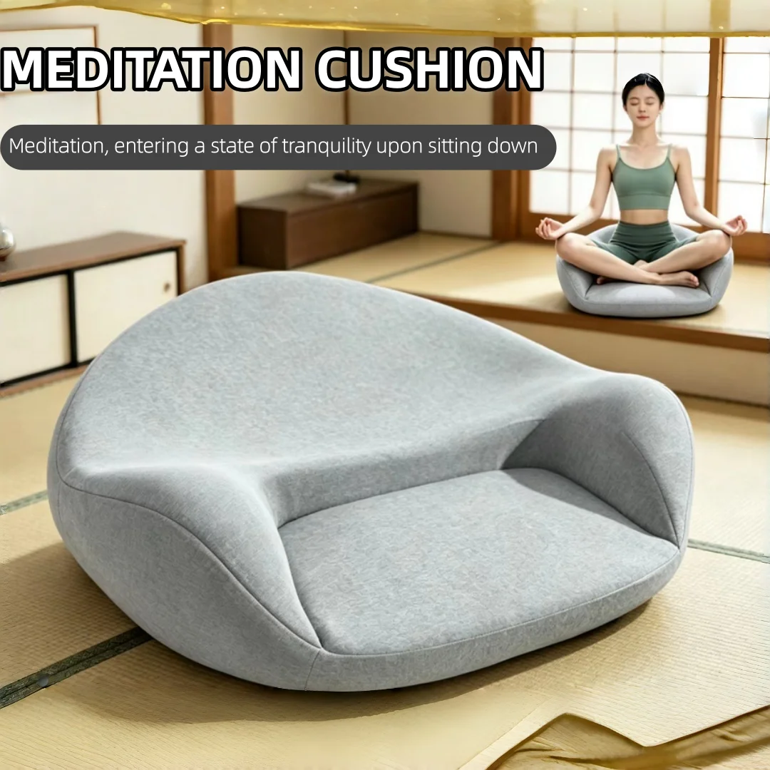 Coussin de méditation zen pour la maison, siège ergonomique pour yoga et fenêtre en baie, pour la pleine conscience et la relaxation