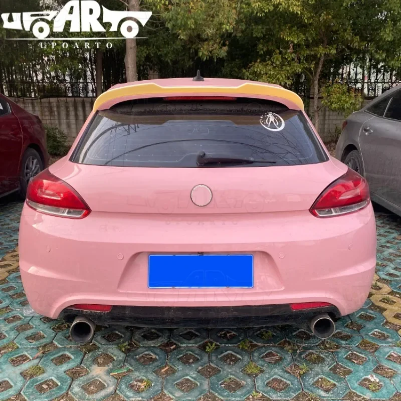 Exterior Accessories ABS Car Rear Wing Spoilers For Volkswagen Scirocco 2008 2009 2010 2011 2012 2013 2014