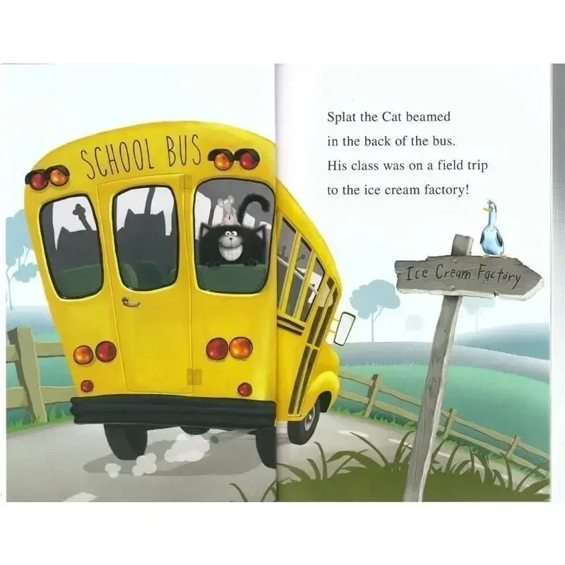 

16 Books/Set I Can Read Splat The Cat English Story Book Children Early Educaction Reading Book Usborne Books LivrosBooks