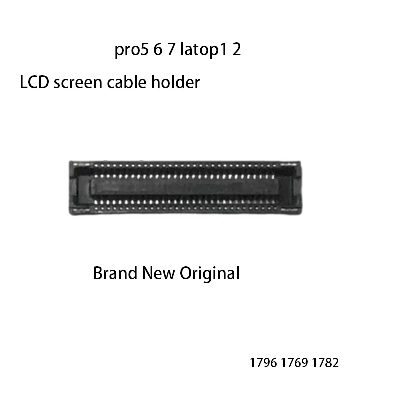 Soporte de cable de pantalla LCD para Microsoft surface pro5, pro6, pro7, latop1, laptop2, 60P, subinterfaz, nuevo