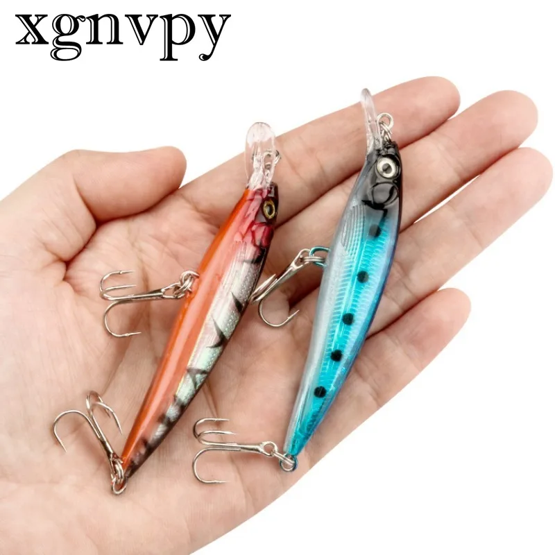 xgnvpy Bright Surface Attractive Fish Bait Minoluya