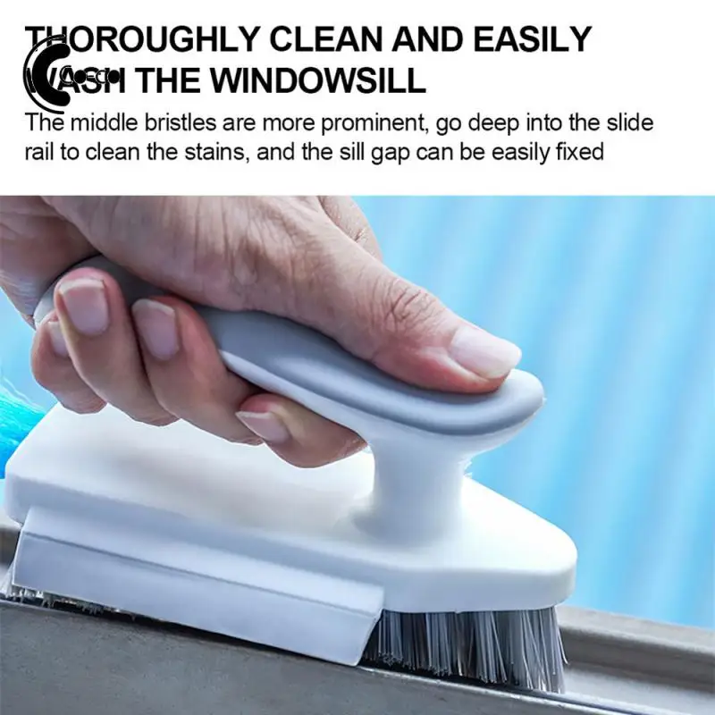 Brush Easy To Use Save Time Gap Highest Rating White Gray Highly Recommended Ideal For Bathroom And Toilet Cleaning Gap Brush