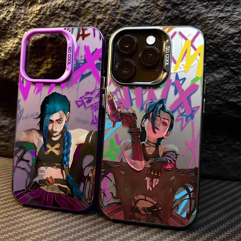 Arcanes graffiti logotipo jinxs caso para samsung galaxy s24 s23 s22 s21 ultra plus fe a54 a34 a24 a14 a73 a53 a33 5g nota 20 capa