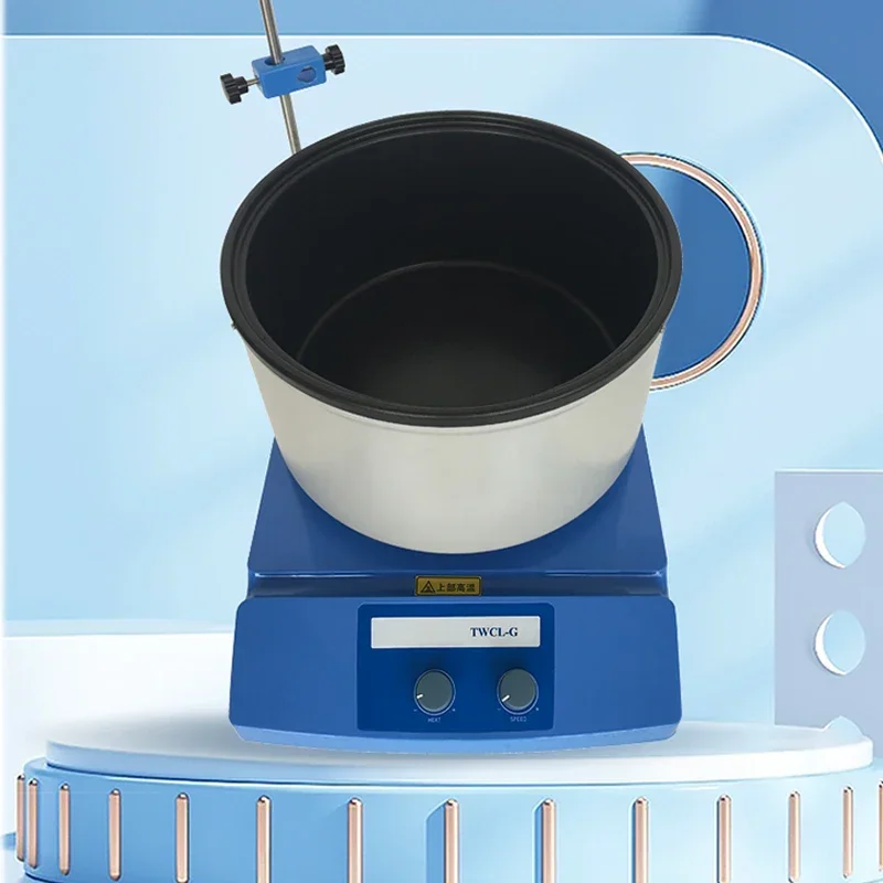 220v Temperature Regulating Magnetic Stirring Heating Pot Magnetic Stirrer Instrument