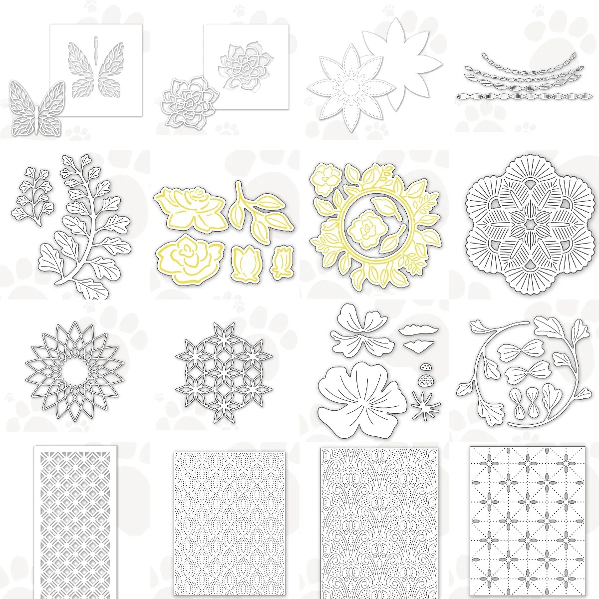 Detail Tapestry Wafer 2026 NEW Cutting Dies Scrapbook Diary Decoration Stencil Embossing Template DIY Greeting Card Handmade