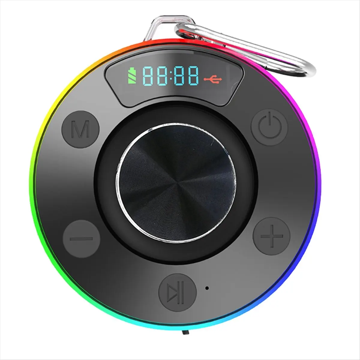 

A97G Bluetooth-динамик для душа, водонепроницаемый, мини-динамик для душа Bluetooth на присоске, беспроводное радио для душа с RGB-подсветкой