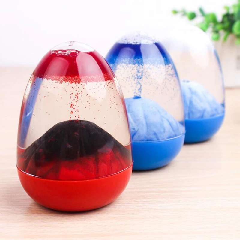 Movement Liquid Hourglass Creative Volcano Oil Sandglass Home Decor Craft Glass Ornaments Sand Timer Christmas Valentine Gifts