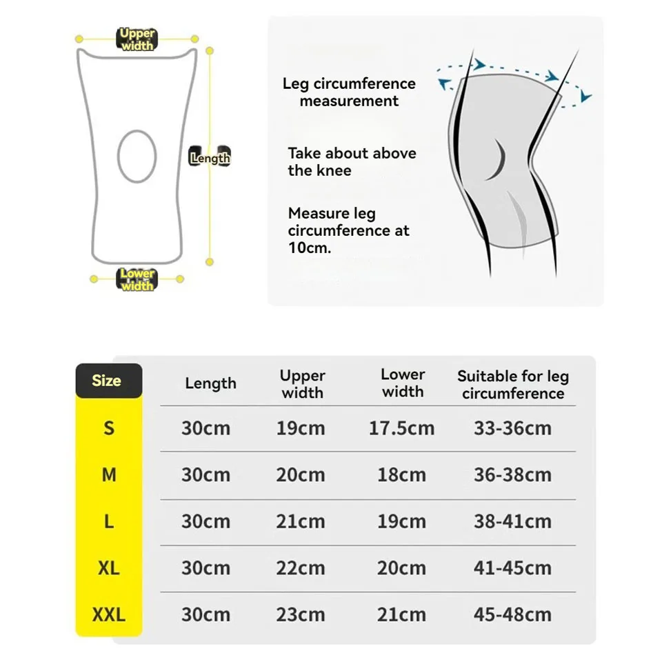 AOLIKES 1PCS Knee Brace for Knee Pain with Patella Gel Pad & Side Stabilizers Knee Support Arthritis Meniscus Injury Recovery