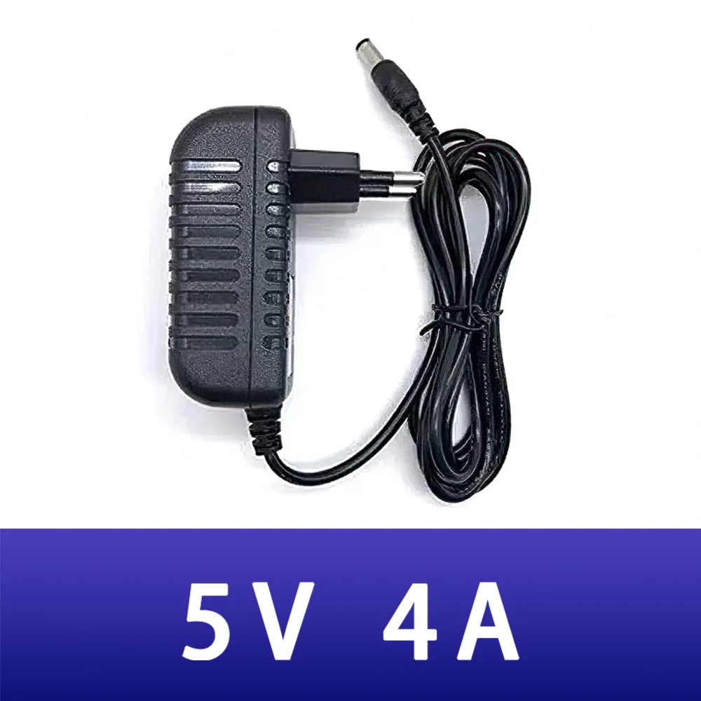 

New AC DC 5V 4A power adapter 4000mA 100V-240V Converter Adapter Power Supply EU UK AU US Plug 5.5mm x 2.1mm for LED CCTV WiFi