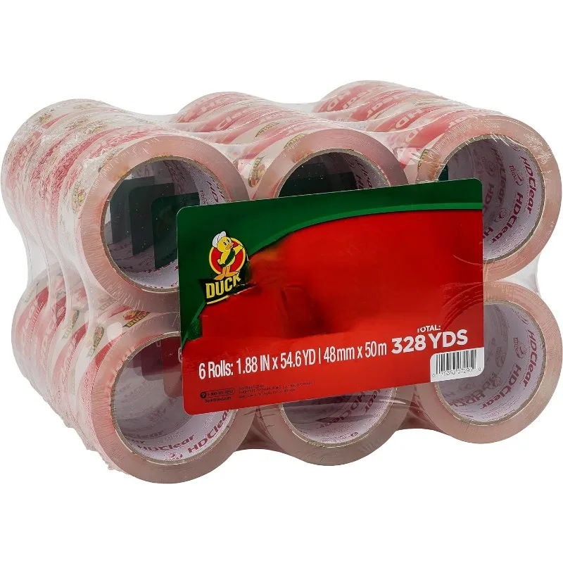 

Clear Packing Tape - 24 Rolls, 1312 Yards - Heavy Duty Packaging Tape for Shipping, Mailing, Moving & Storage