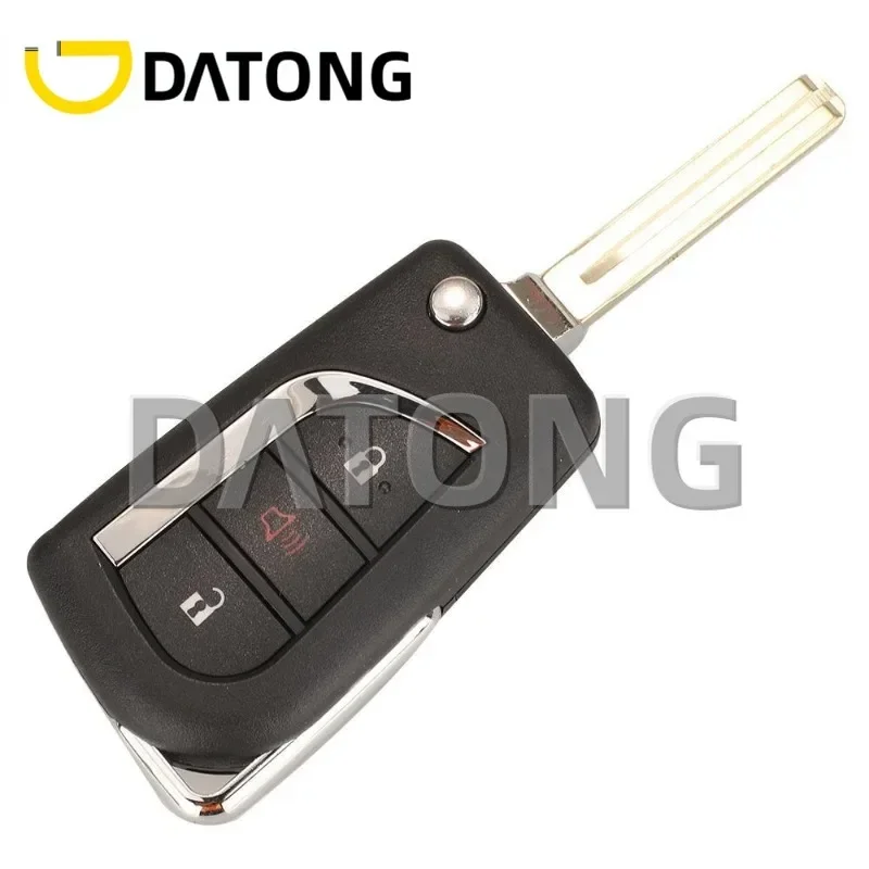 CHANKey FCC BA2TA Flip Remote Car Key For Toyota Vios Hilux RAV4 Yaris 2015+ 433MHz 8A Chip 89070-0KB40 TOKAI RIKA H1-3689 Fob