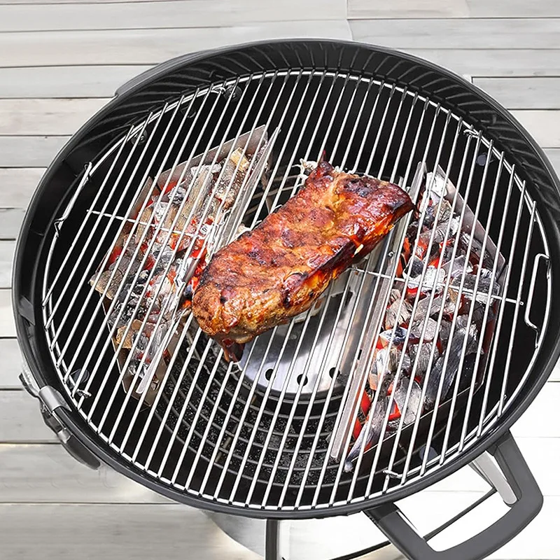 BBQ Stainless Steel Charcoal Basket for Weber Char-Basket Charcoal Holders Compatible with Weber Charcoal Container