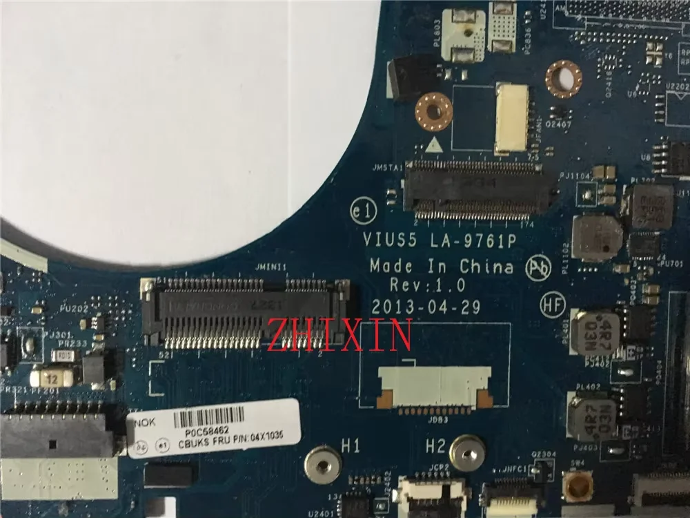 LA-9761P for original VIUS5 for lenovo thinkpad S3-S440 Laptop motherboard SR170 I5-4200U mainboard 100% test