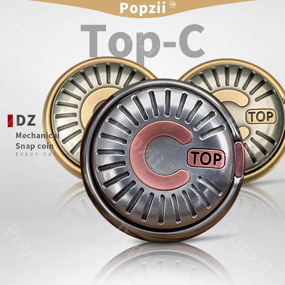 

Металлические игрушки Dz Top C, механическая защелка, монета, спиннер, гироскоп на кончике пальца, сенсорная игрушка для взрослых, украшение для стола, игрушки для тревоги