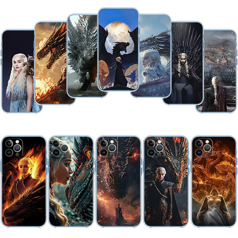 Dragon Mother Transparent Phone Case for Motorola G40 G04 G05 One Ace Action  Fusion Plus Hyper Macro Vision Zoom