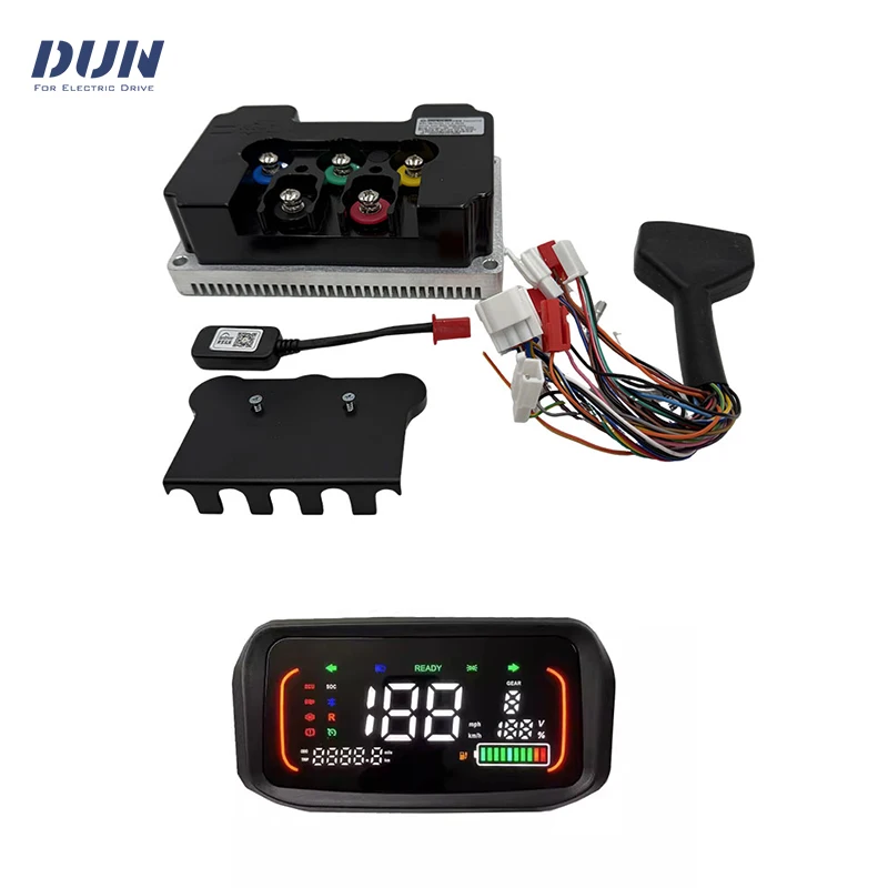 

Fardriver ND84680 V2 60V-84V DC 340A Phase 680A BLDC Motor Controller Motherboard with N7 Display for 4000W-6000W Motor