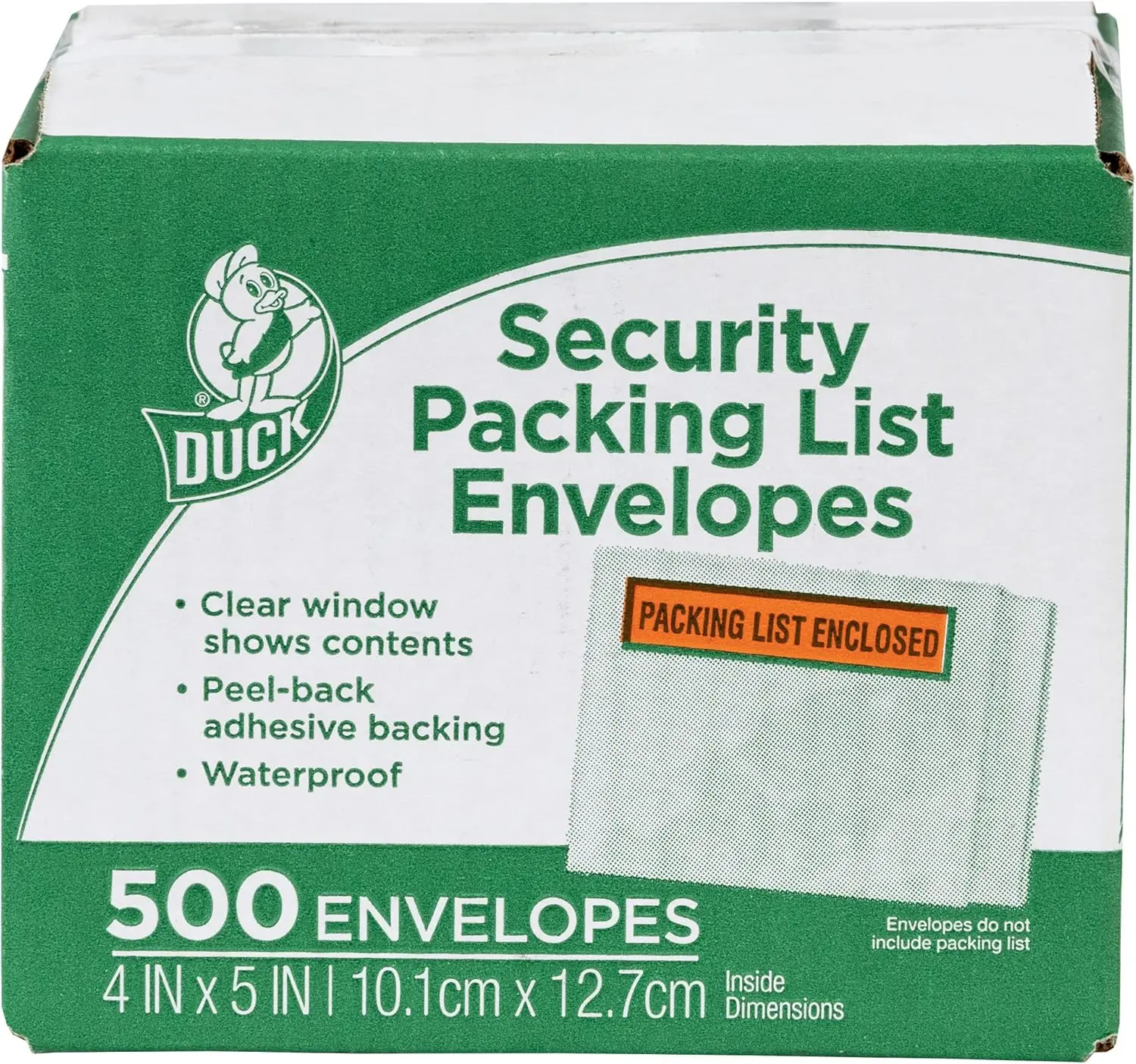 Security View Packing List Envelopes, 5.5 x 4.5-Inch, 500-Count (394742)